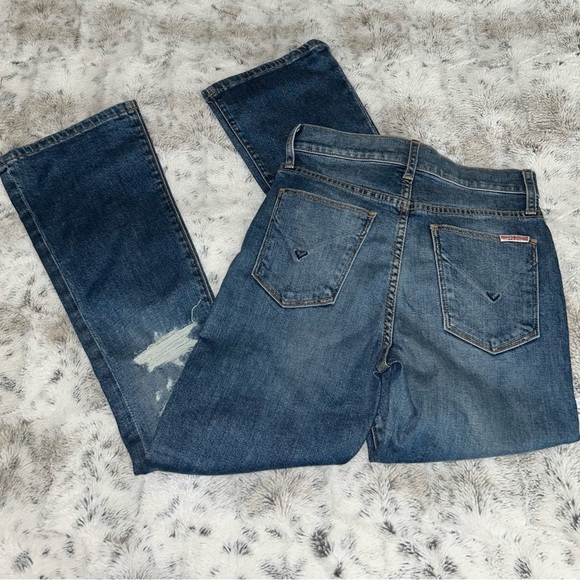 🆕 2/$100 NWOT Hudson Jeans | High Rise Distressed Flare - Picture 9 of 16